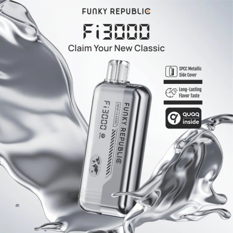 Pioneering the Vaping Experience With Funky Republic Fi3000