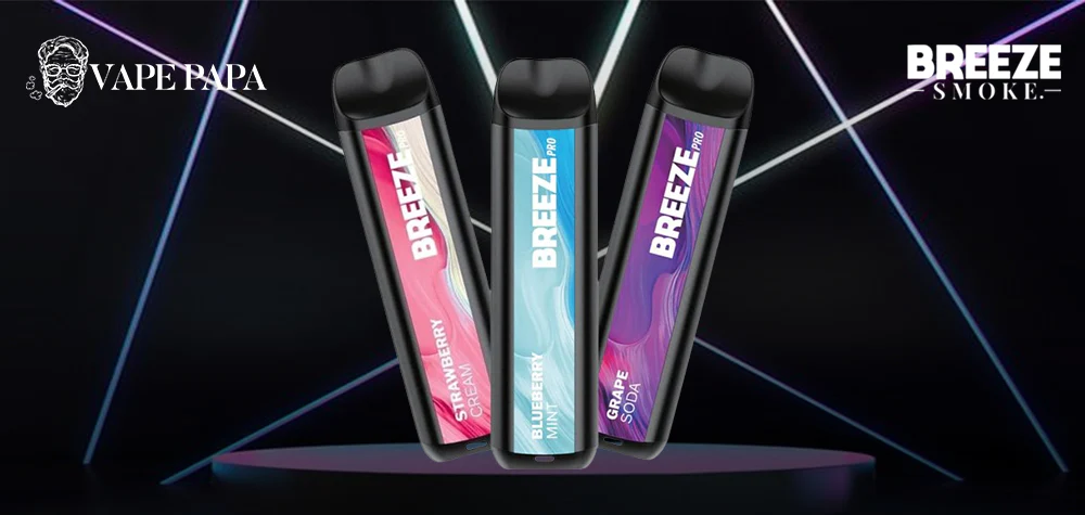 Breeze Pro : The Power of Portable and Rechargeable Vaping